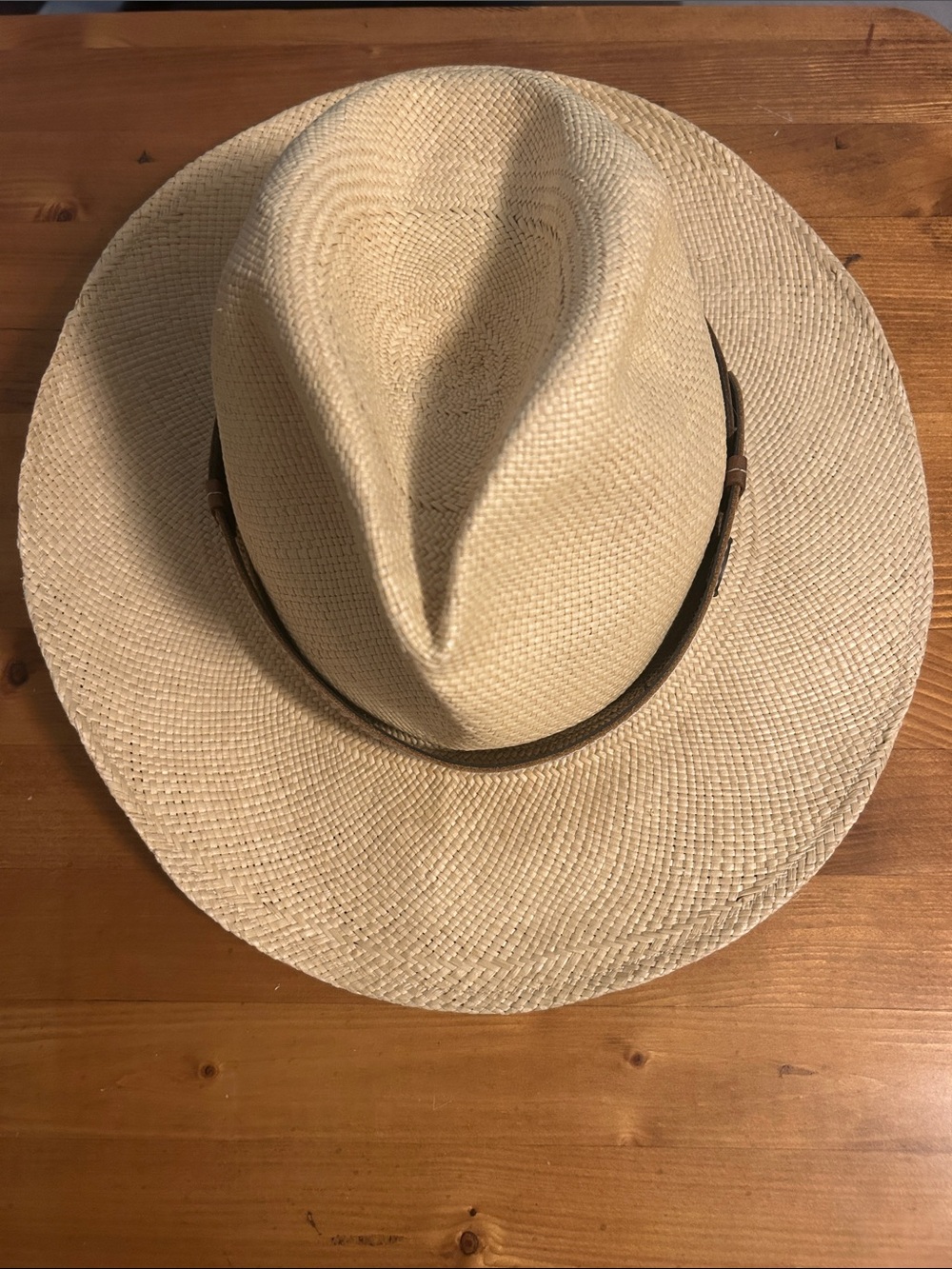 Bailey of Hollywood Men’s size L Toquilla Palm Fedora Hat